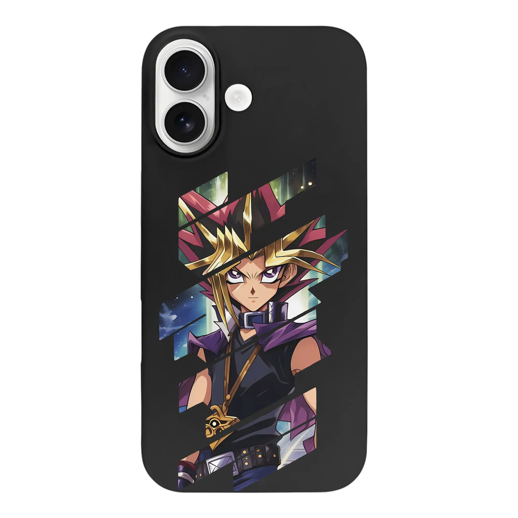 遊☆戯☆王 グッズ,武藤遊戯 - iPhone 17 シリーズ シリコンケース 薄型 耐衝撃 指紋防止 ソフトタッチカバー 精密フィット 傷防止 保護ケース iPhone 17/17 Air/17 Pro/17 Pro Max 対応